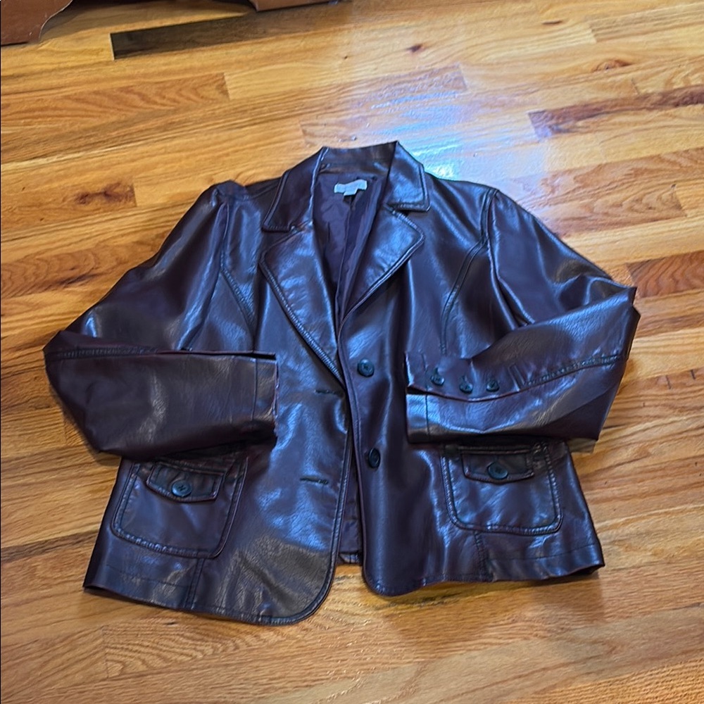 Women's Brown Leather Jacket